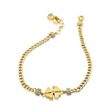 Kadın altın bilezik - Shiny Luck