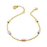 Kadın altın bilezik - TriColor Harmony