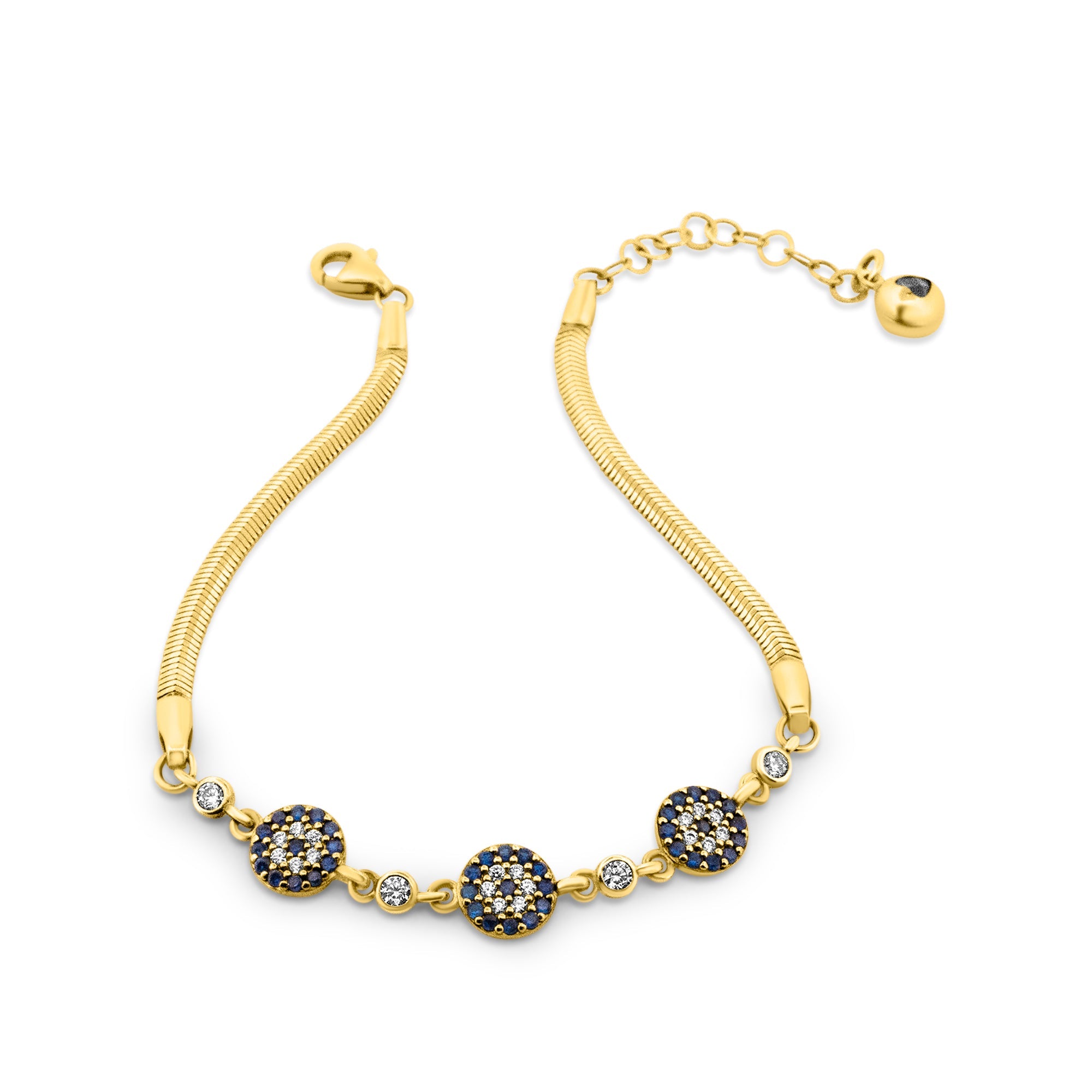 Kadın altın bilezik - Midnight Glow