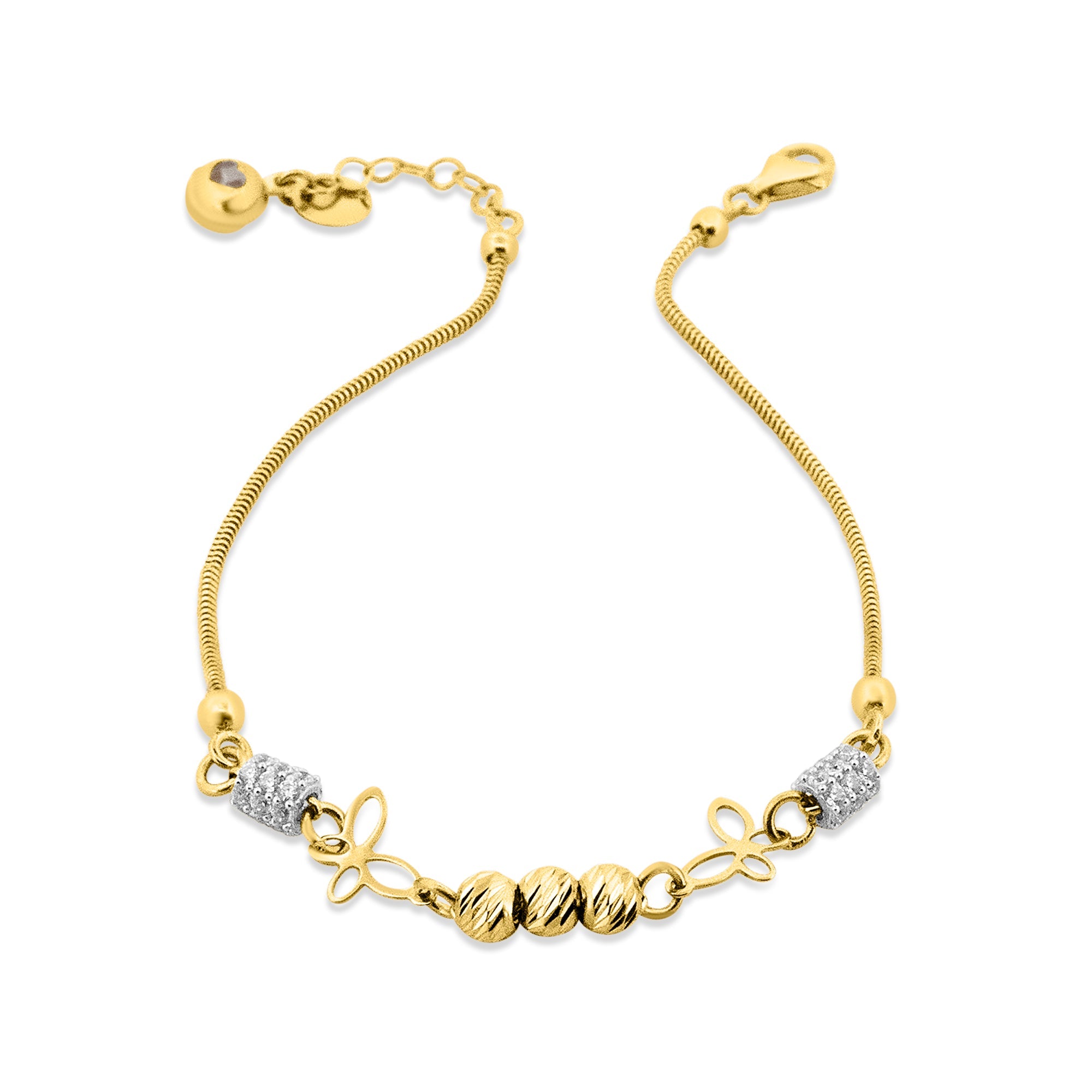 Kadın Altın Bileklik - Kanatlı Zarafet