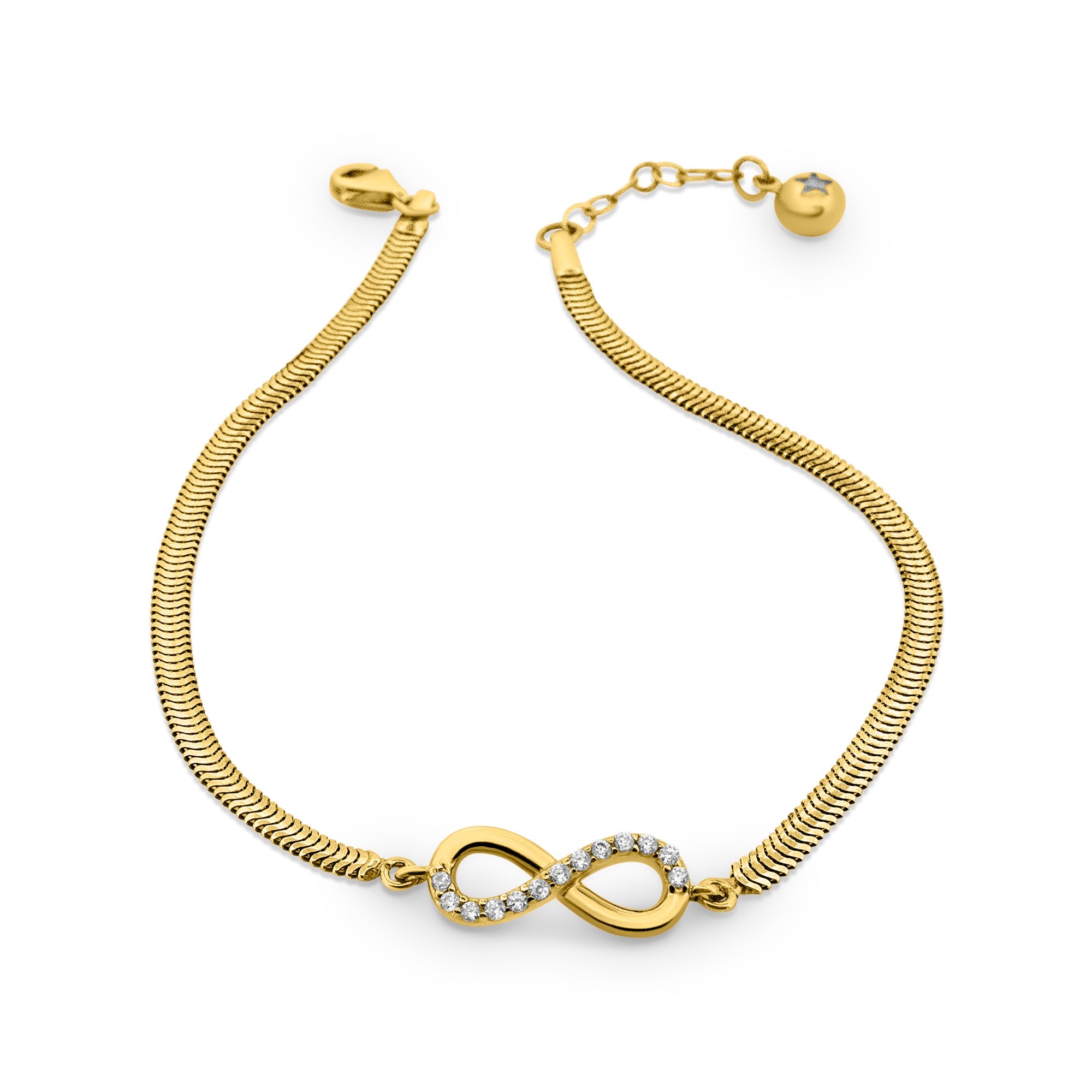 Kadın Altın Bileklik - Sonsuz Parıltı