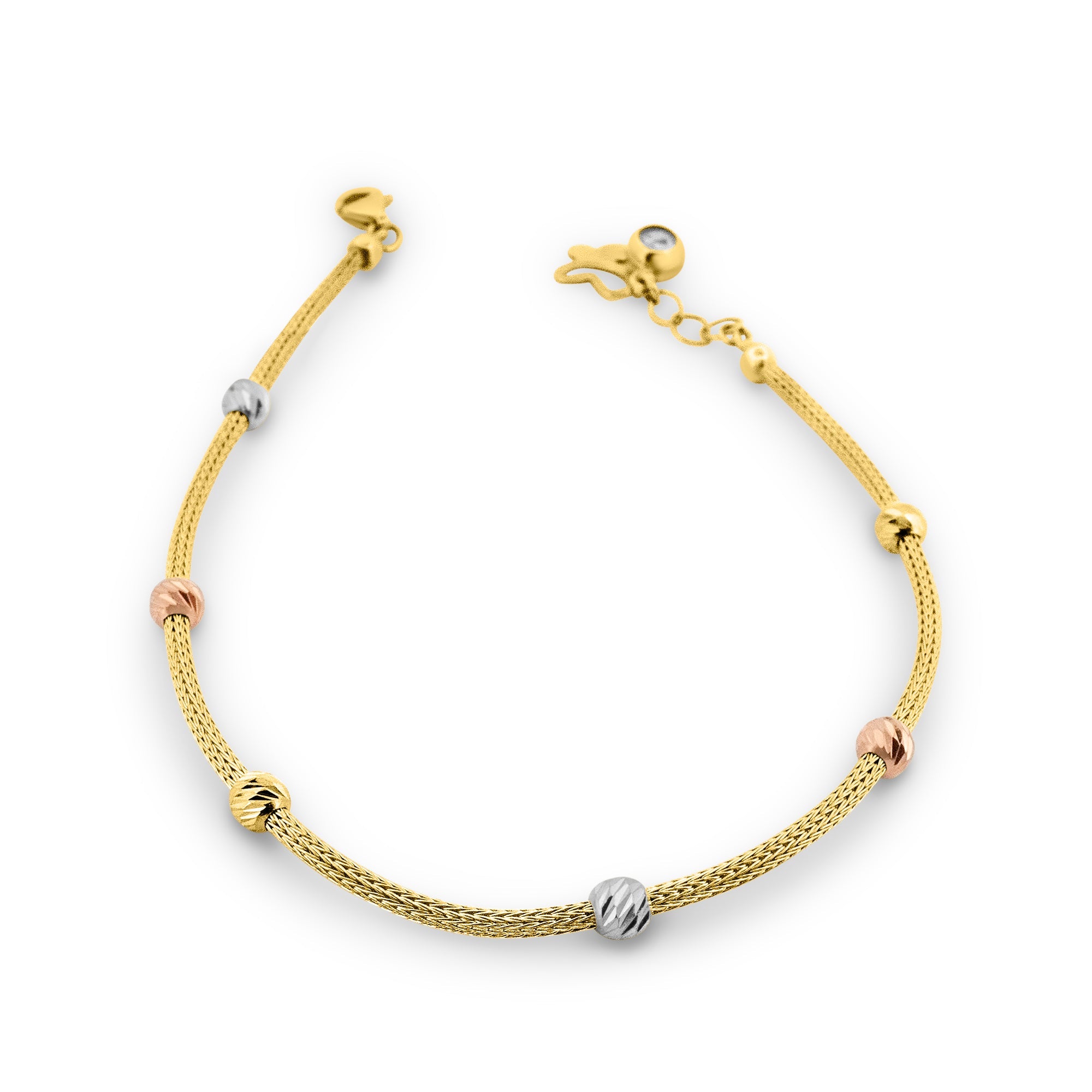 Kadın Altın Bileklik - Lustre Trio