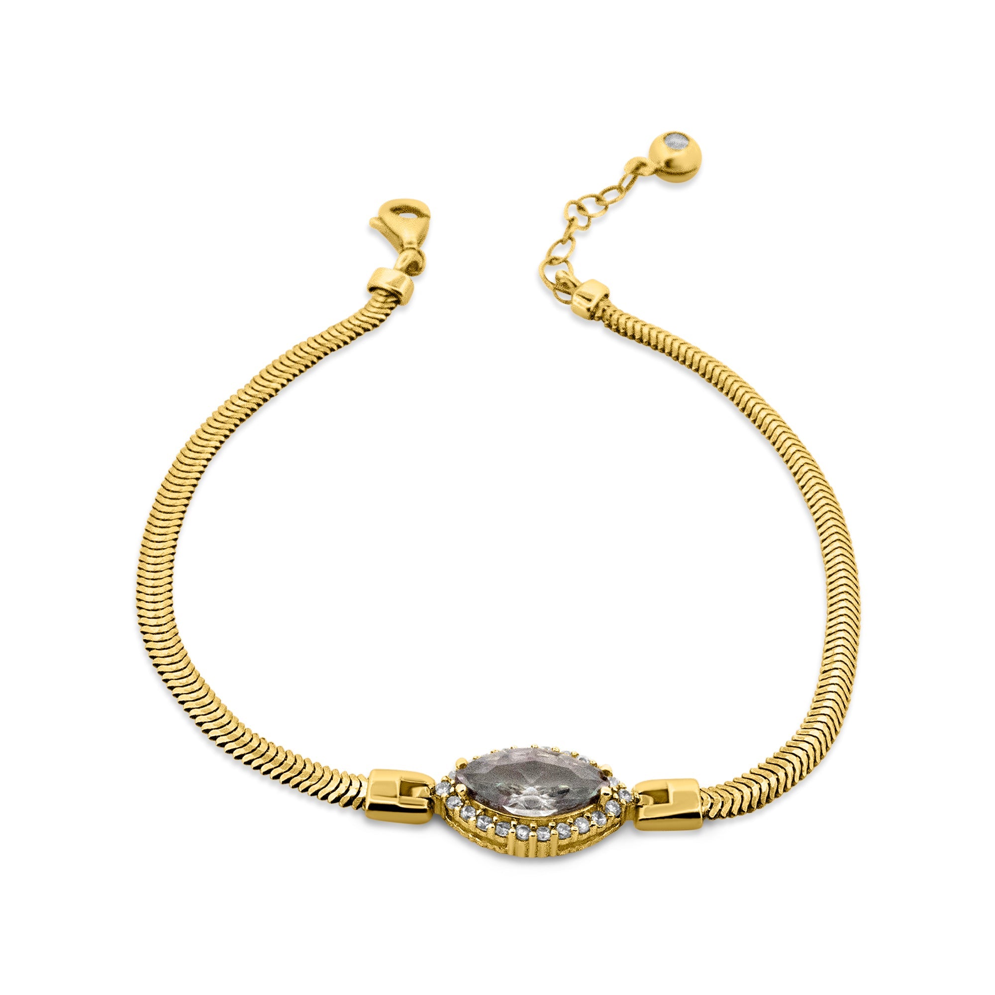 Kadın Altın Bileklik - Marquise Glow