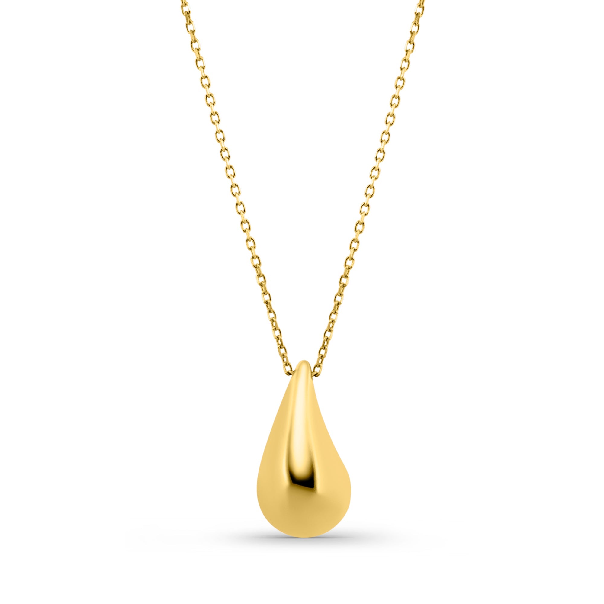 Kadın sarı altın kolye - Stellar Drops