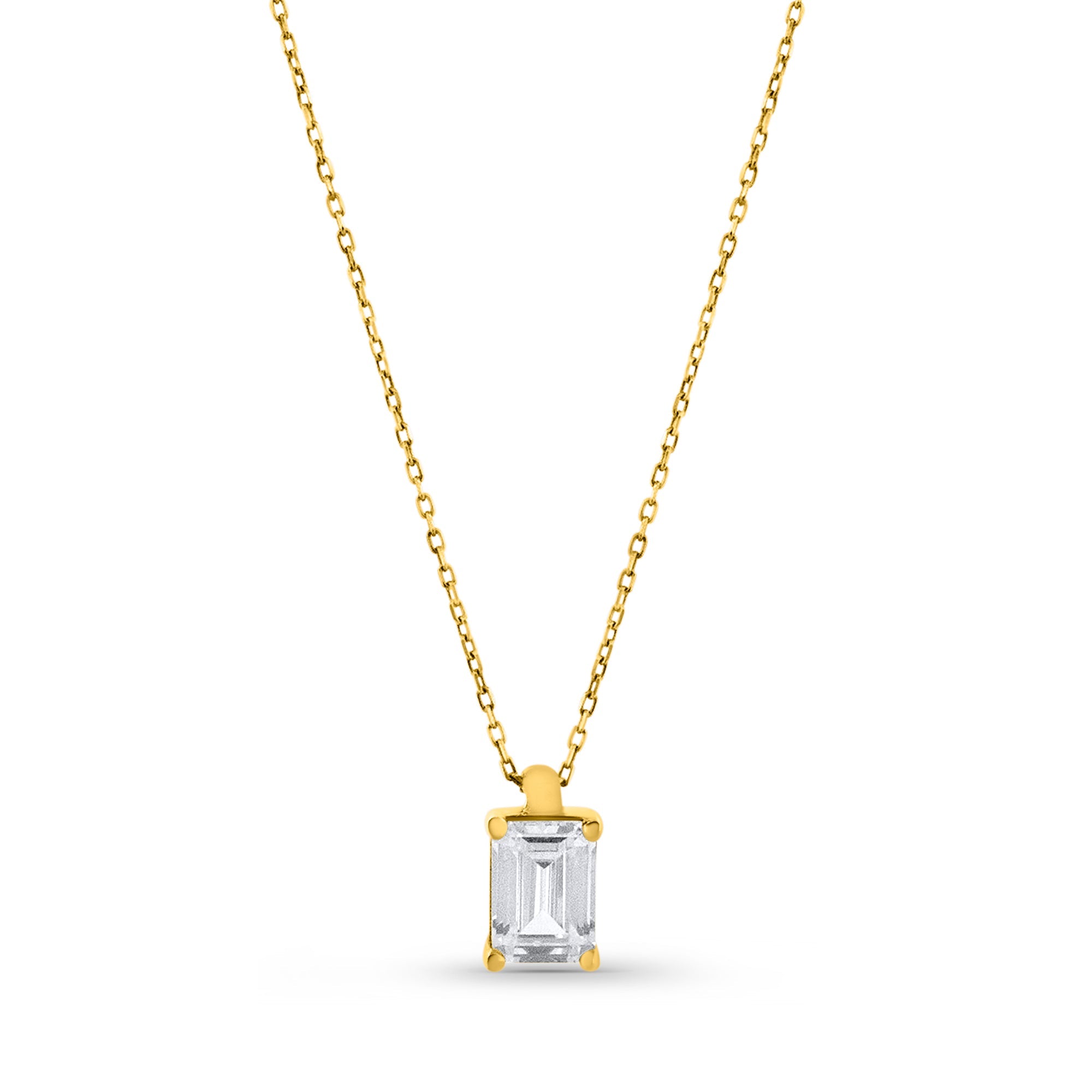 Kadın sarı altın kolye - Royal Grace