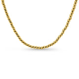 Kadın sarı altın kolye - Twist Royale