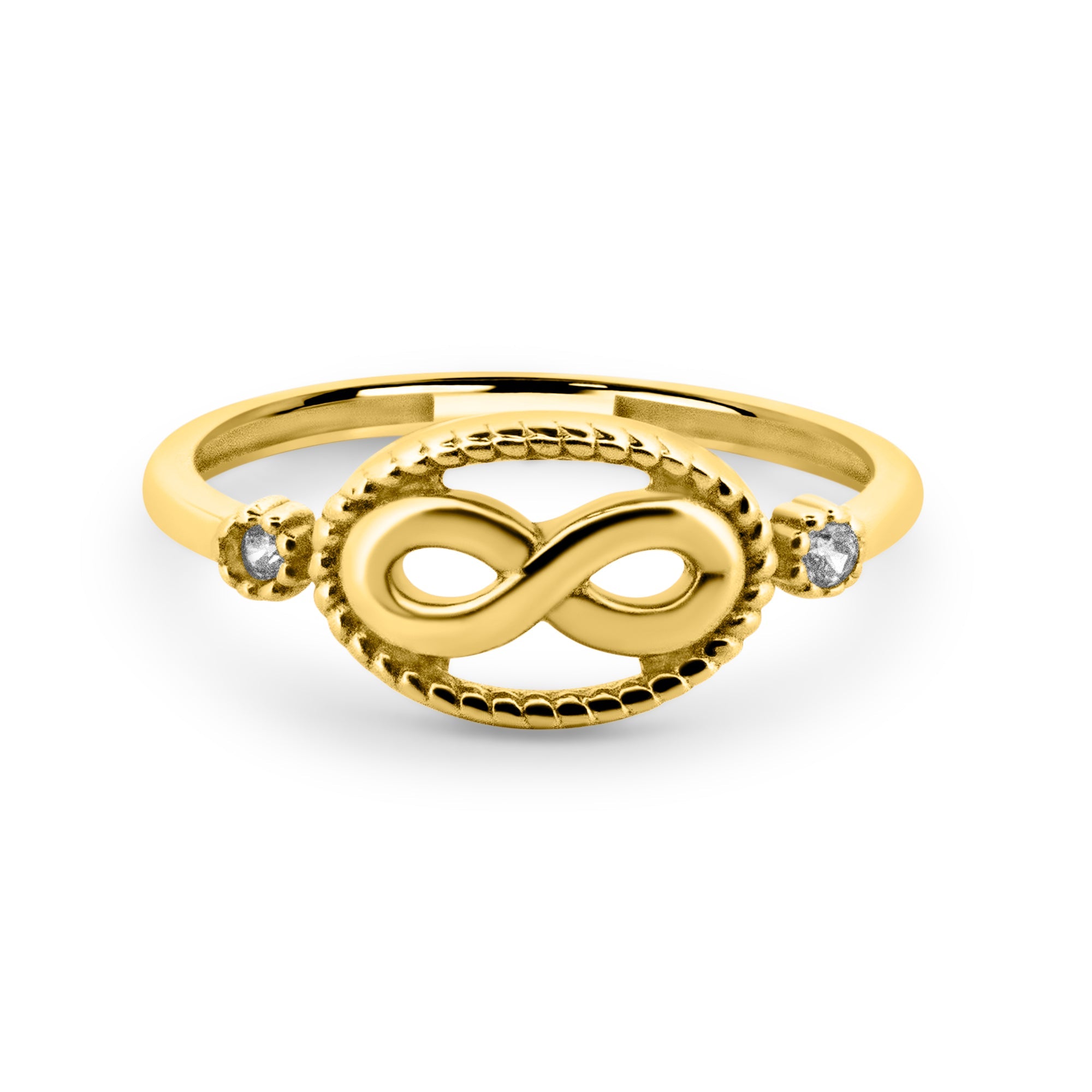 Kadın altın yüzük - Serene Infinity
