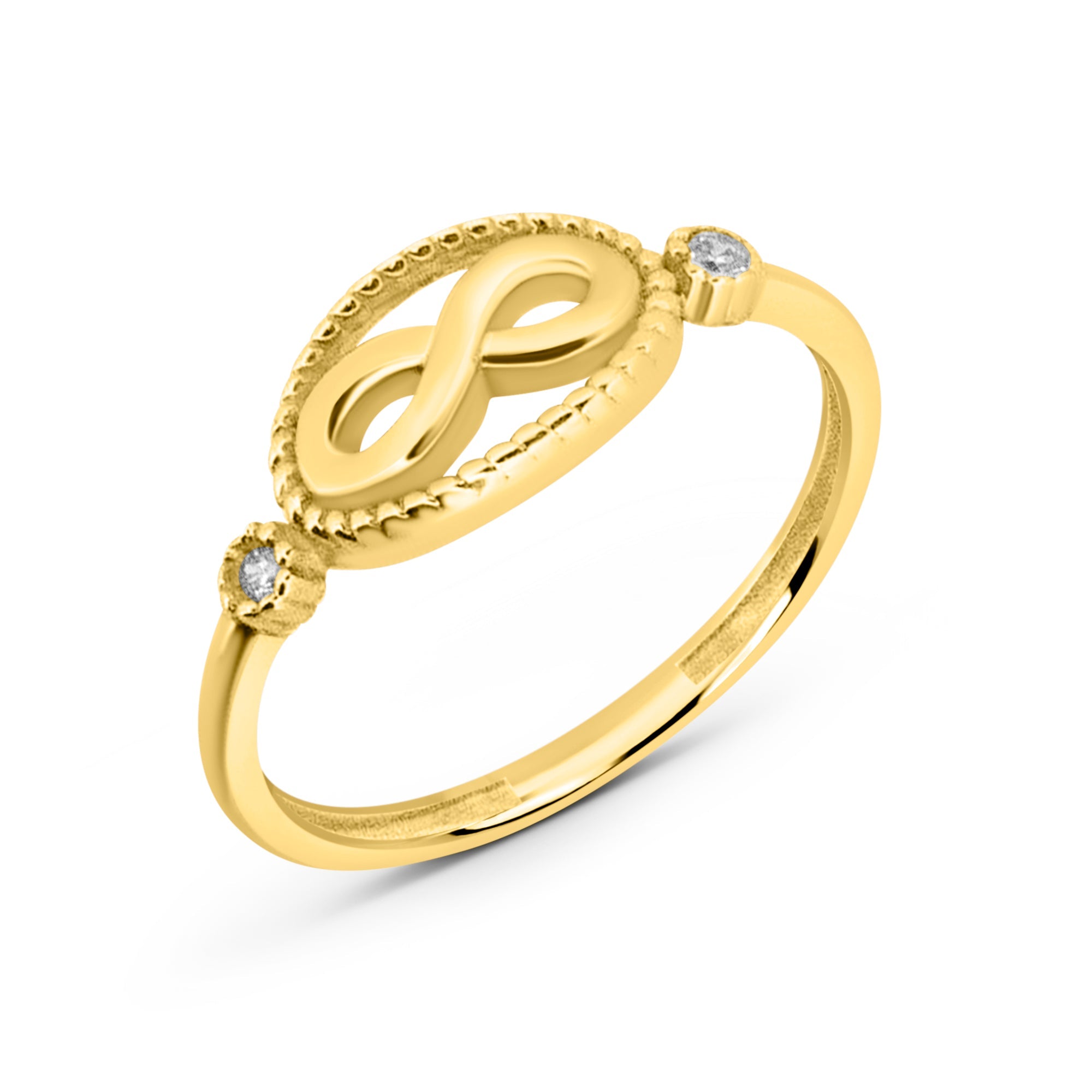 Kadın altın yüzük - Serene Infinity