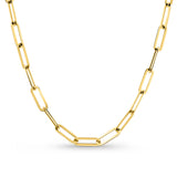 Kadın sarı altın kolye - Golden Bond