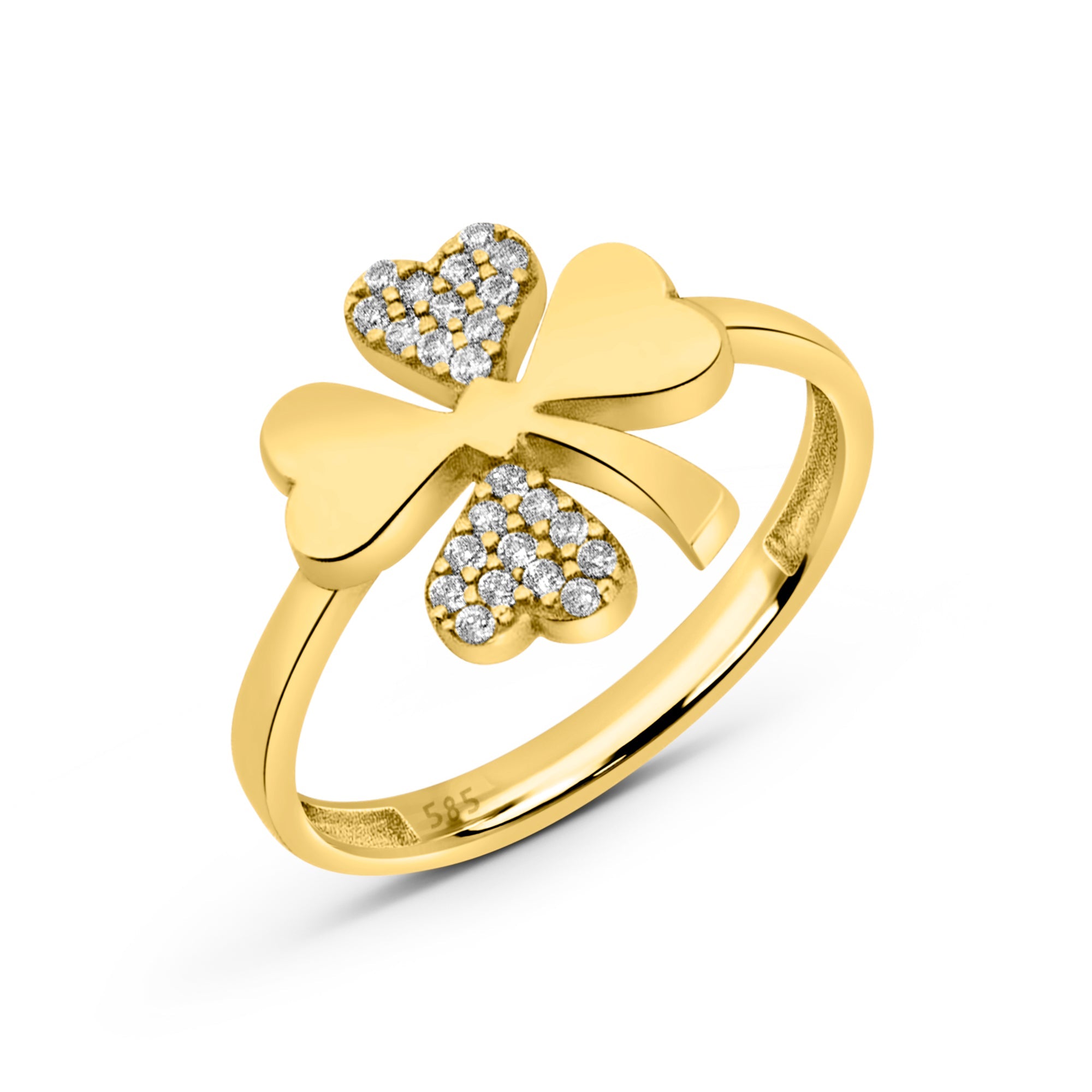 Kadın altın yüzük - Lucky Glow