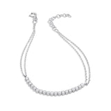 Kadın altın bilezik - Shining Flow