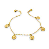 Kadın Altın Bileklik - 5er Resat