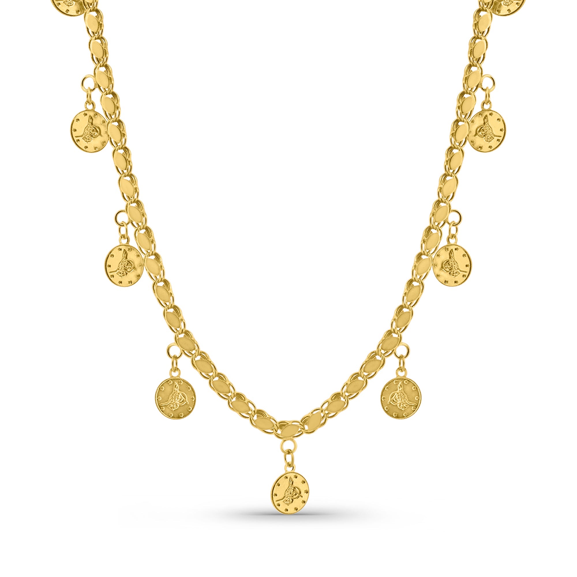 Altın Kolye - Pullu Resat