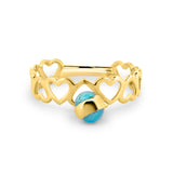 Kadın altın yüzük - Sira