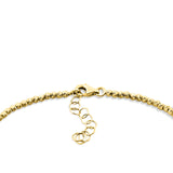 Kadın sarı altın kolye - Twist Royale