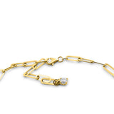 Kadın sarı altın kolye - Golden Bond