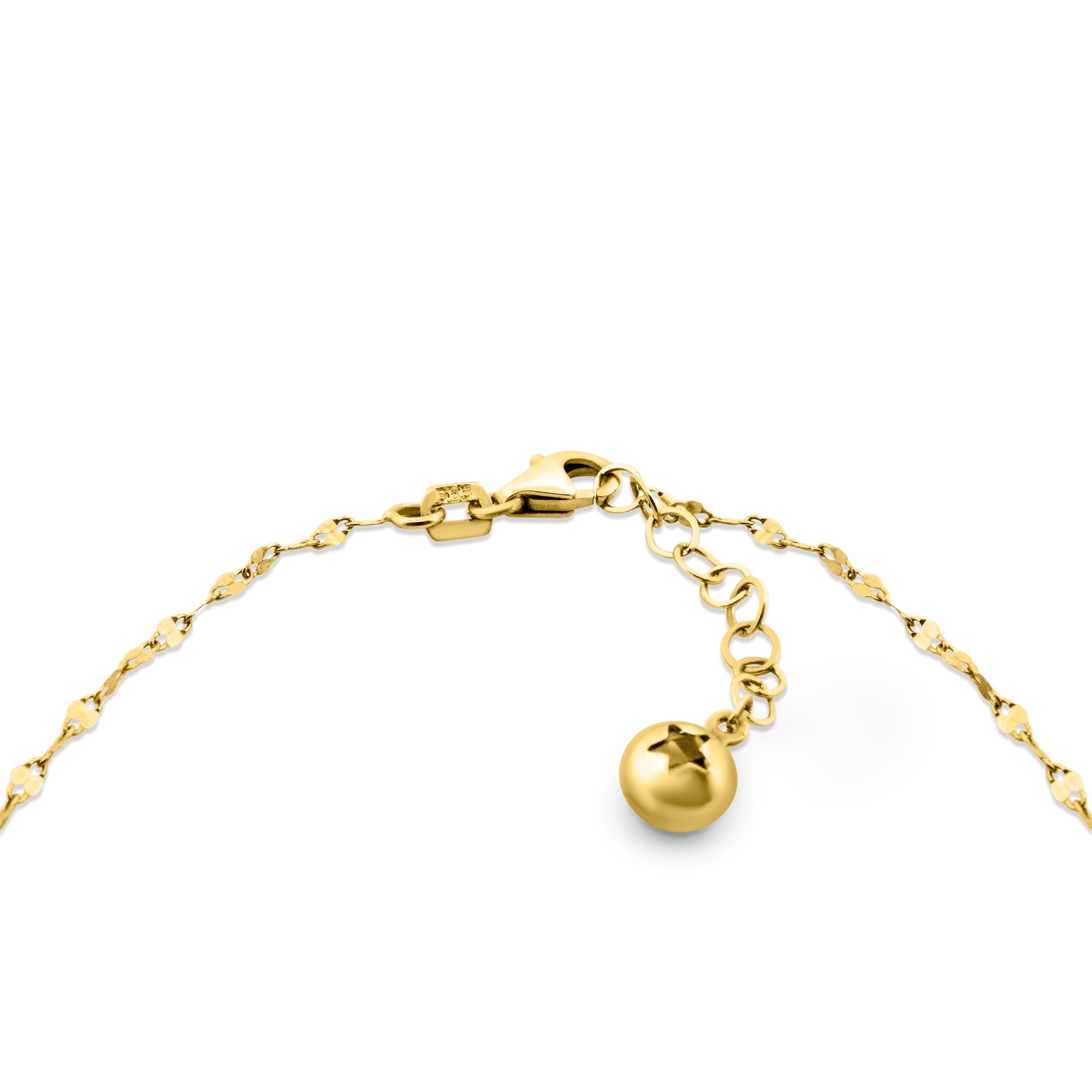 Kadın Sarı Altın Kolye - Azure Guardian