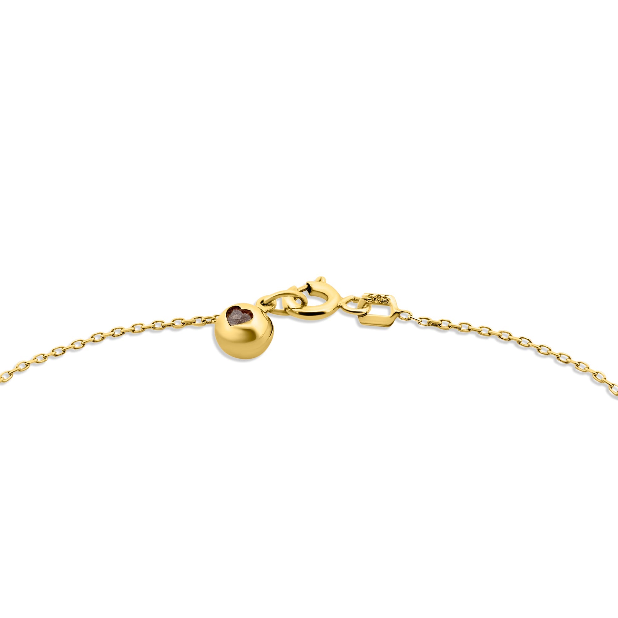 Kadın sarı altın kolye - Moonlit Coins