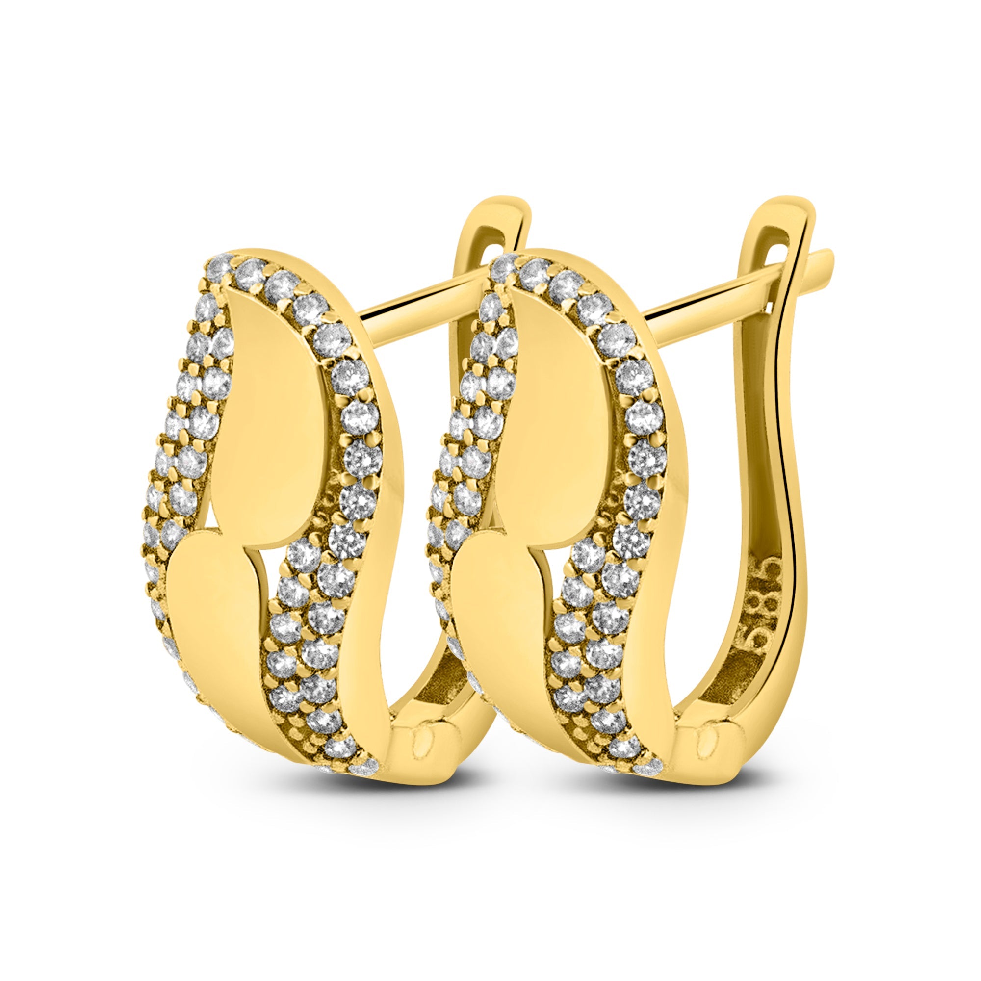 14 Ayar Altın Kadın Küpe - Zyra