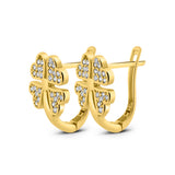 14 Ayar Altın Kadın Küpesi - Solenne