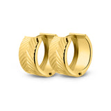 14 Ayar Altın Kadın Küpe - Elara Bold