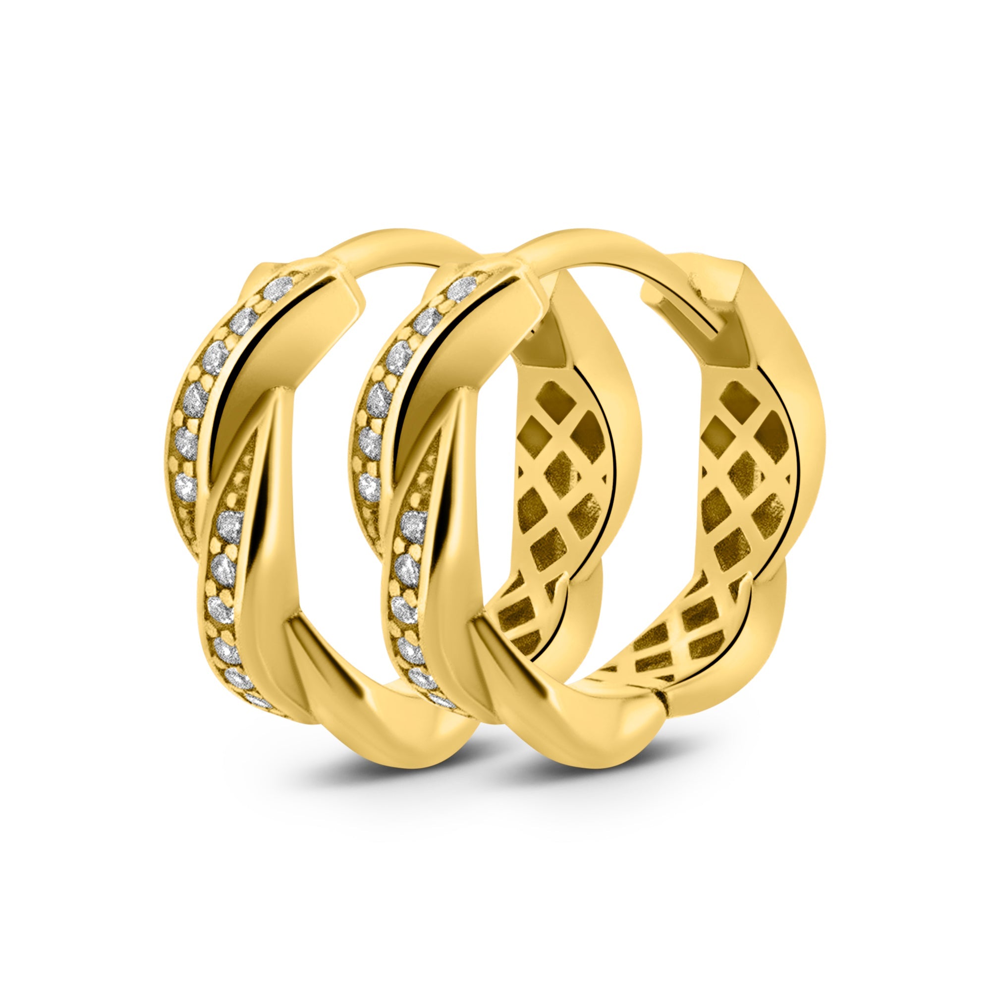 14 Ayar Altın Kadın Küpe - Vanya