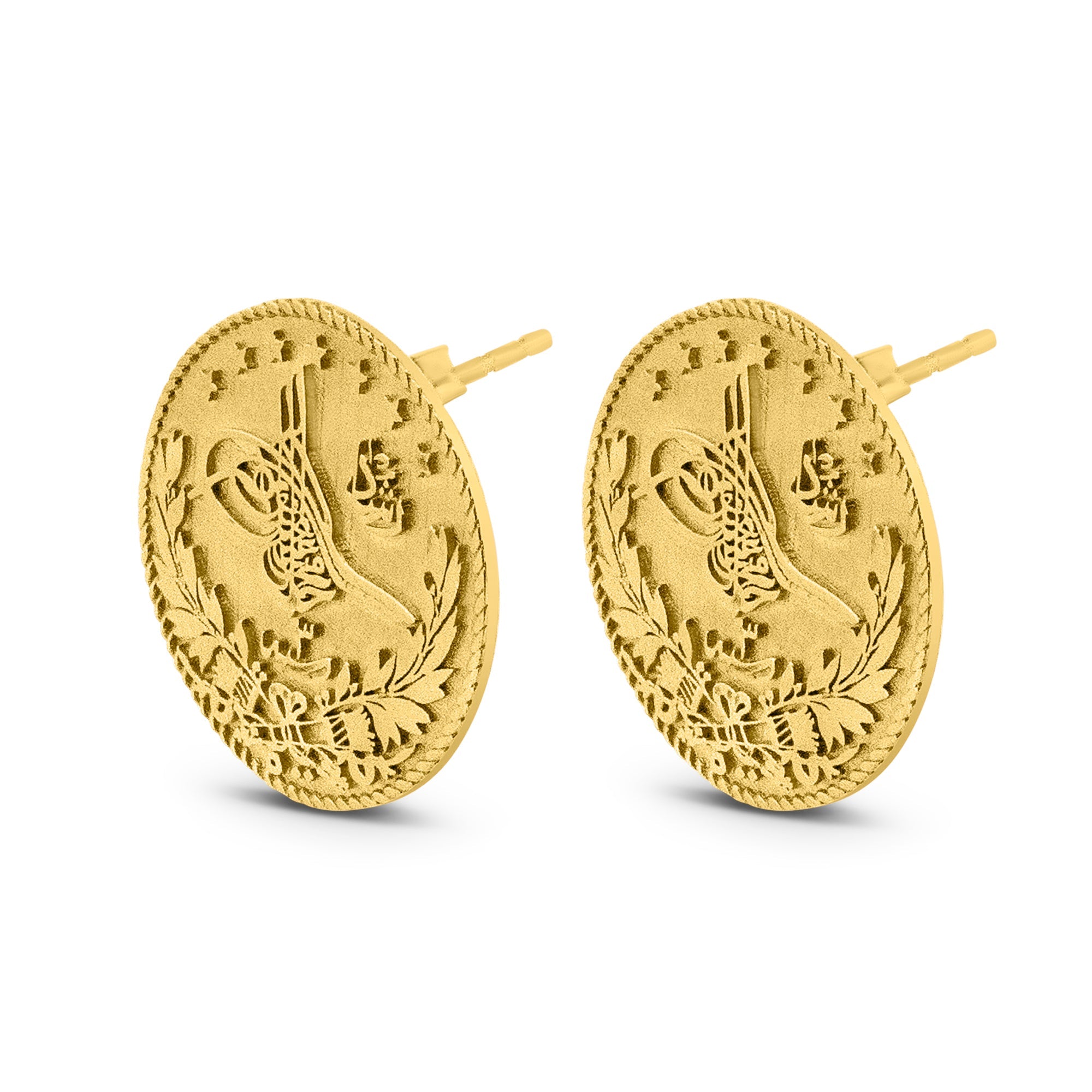 14 Ayar Altın Kadın Küpe - Resat