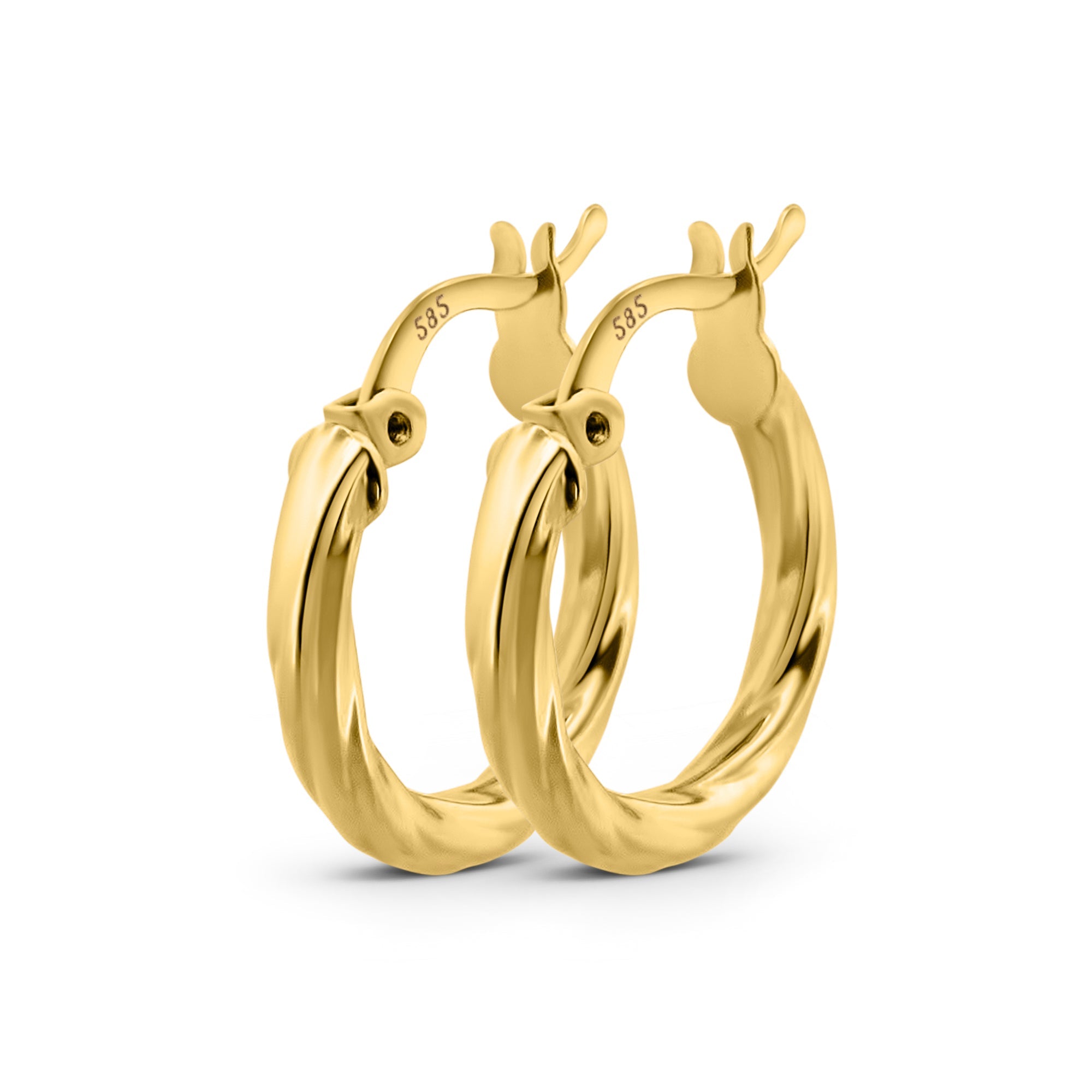 Kadınlar İçin 14 Ayar Altın Küpe - Zaira