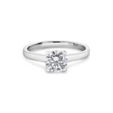 Zirkonyumlu 14 Ayar Altın Nişan Yüzükleri - Deidray