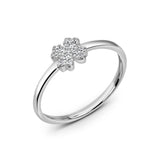 Zirkonyumlu 14 Ayar Altın Nişan Yüzükleri - Ariova