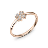 Zirkonyumlu 14 Ayar Altın Nişan Yüzükleri - Ariova