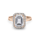 Zirkonyumlu 14 Ayar Altın Nişan Yüzükleri - Talenia