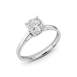 Zirkonyumlu 14 Ayar Altın Nişan Yüzükleri - Clarindra