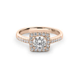 Zirkon Taşlı 14 Ayar Altın Nişan Yüzükleri - Sylvessa