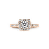 Zirkon Taşlı 14 Ayar Altın Nişan Yüzükleri - Sylvessa