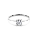 Zirkonyumlu 14 Ayar Altın Nişan Yüzükleri - Ylena