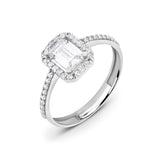 Zirkonyumlu 14 Ayar Altın Nişan Yüzükleri - Tivona