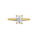 Zirkonyumlu 14 Ayar Altın Nişan Yüzükleri - Soralia