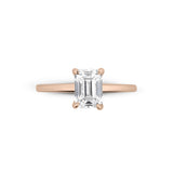 Zirkonyumlu 14 Ayar Altın Nişan Yüzükleri - Soralia