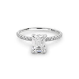 Zirkonyumlu 14 Ayar Altın Nişan Yüzükleri - Velarien