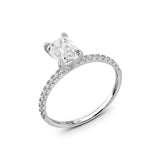 Zirkonyumlu 14 Ayar Altın Nişan Yüzükleri - Velarien