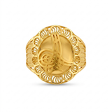 Bague Tughra en Or 916 (22 Carats)