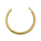 Chaîne Chevrons en Or 916 (22 Carats)