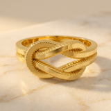 Bague Nœud en Or 916 (22 Carats)
