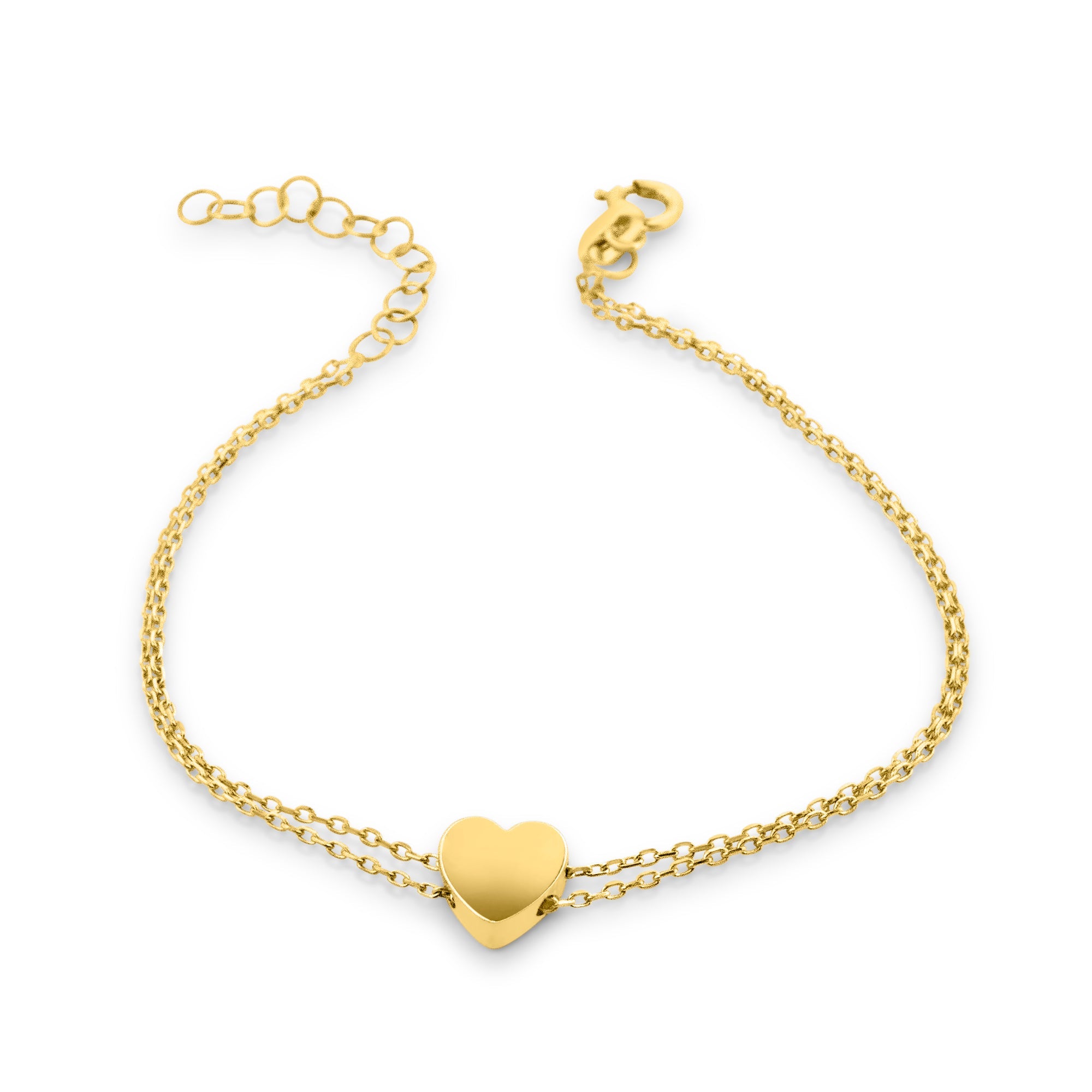 Kadın altın bilezik - Nemo Heart