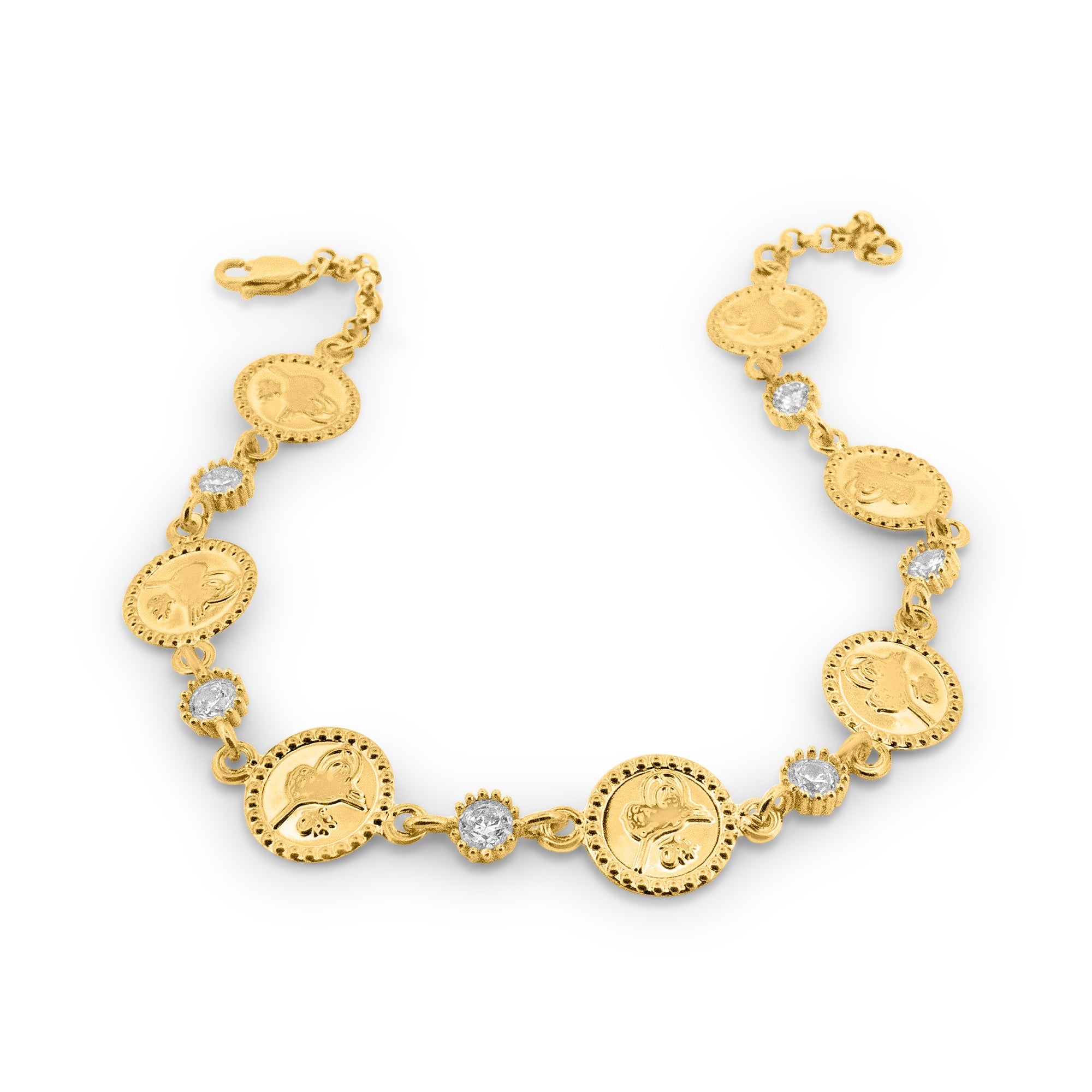 Kadın Altın Bileklik - Resat Zirkon