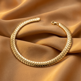 Chaîne Chevrons en Or 916 (22 Carats)