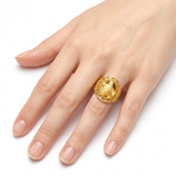 Bague Tughra en Or 916 (22 Carats)