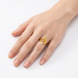 Bague Ailes en Or 916 (22 Carats)