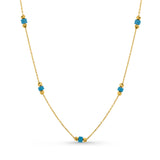 Collier en or jaune femme - Blue Essence